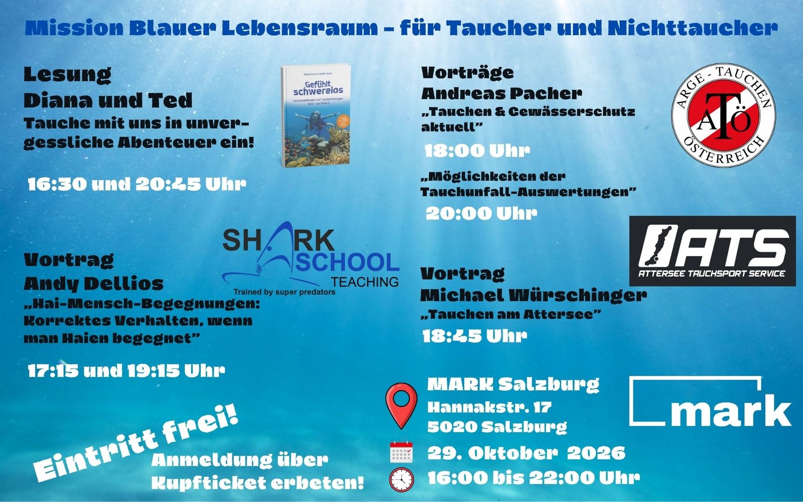 Mission "Blauer Lebensraum" (für Taucher und Nichttaucher)