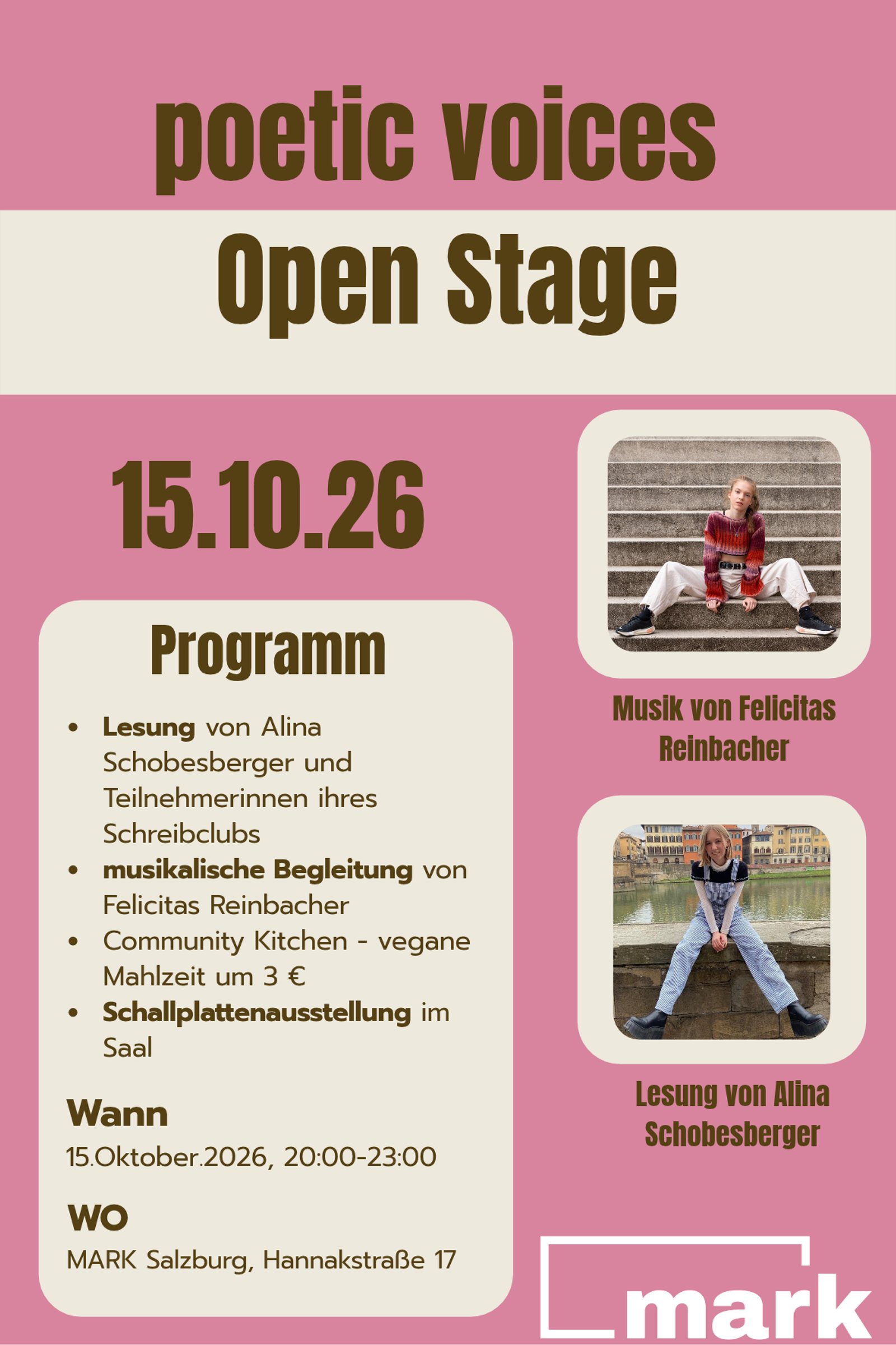 Poetic Voices - Open Stage