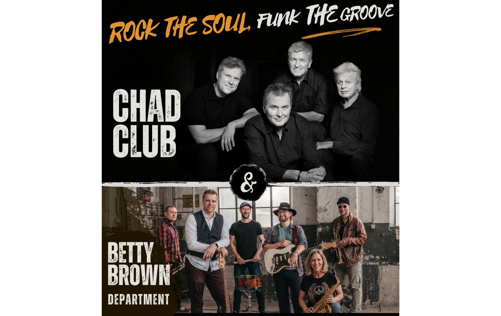 Rock the soul, funk the groove