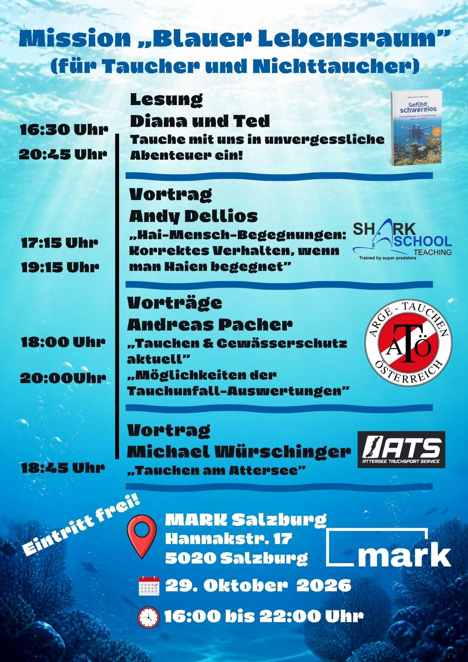 Mission "Blauer Lebensraum" (für Taucher und Nichttaucher)